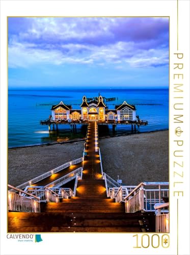 CALVENDO Puzzle Stimmungsvolle Seebrücke 1000 Teile Puzzle hoch | Lege-Größe cm Foto-Puzzle für glückliche Stunden CALVENDO Puzzle Stimmungsvolle Seebrücke 1000 Teile Puzzle hoch | Lege-Größe cm Foto-Puzzle für glückliche Stunden von CALVENDO