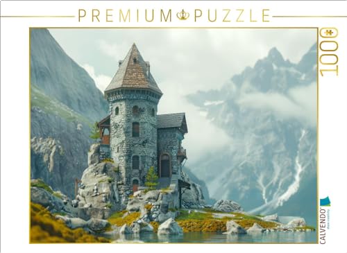 CALVENDO Puzzle Stone House | 1000 Teile Lege-Größe 64 x 48 cm Foto-Puzzle für glückliche Stunden von CALVENDO