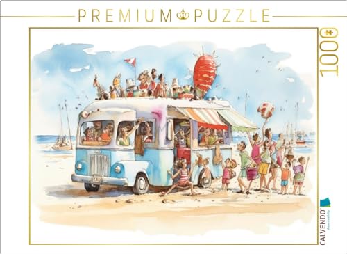 CALVENDO Puzzle Strandfreuden | 1000 Teile Lege-Größe 64 x 48 cm Foto-Puzzle für glückliche Stunden CALVENDO Puzzle Strandfreuden | 1000 Teile Lege-Größe 64 x 48 cm Foto-Puzzle für glückliche Stunden von CALVENDO