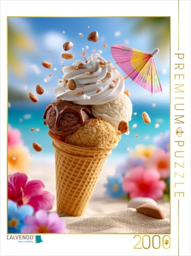 CALVENDO Puzzle Strandfreuden | 2000 Teile Lege-Größe 67 x 90 cm Foto-Puzzle für glückliche Stunden von CALVENDO