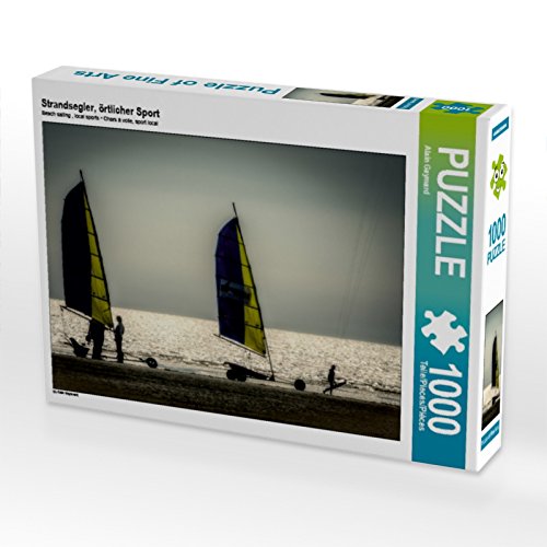 CALVENDO Puzzle Strandsegler, örtlicher Sport 1000 Teile Puzzle quer | 1000 Teile Lege-Größe 64 x 48 cm Foto-Puzzle für glückliche Stunden CALVENDO Puzzle Strandsegler, örtlicher Sport 1000 Teile Puzzle quer | 1000 Teile Lege-Größe 64 x 48 cm Foto-Puzzle für glückliche Stunden von CALVENDO