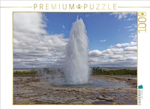 CALVENDO Puzzle Strokkur | Lege-Größe cm Foto-Puzzle für glückliche Stunden von CALVENDO