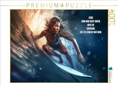 CALVENDO Puzzle Surfboard | Lege-Größe cm Foto-Puzzle für glückliche Stunden von CALVENDO