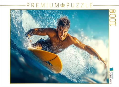 CALVENDO Puzzle Surfen | 1000 Teile Lege-Größe 64 x 48 cm Foto-Puzzle für glückliche Stunden von CALVENDO