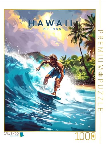 CALVENDO Puzzle Surfspot Ni'ihau | 1000 Teile Lege-Größe 48 x 64 cm Foto-Puzzle für glückliche Stunden CALVENDO Puzzle Surfspot Ni'ihau | 1000 Teile Lege-Größe 48 x 64 cm Foto-Puzzle für glückliche Stunden von CALVENDO