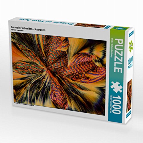CALVENDO Puzzle Surreale Farbwelten - Naproxen 1000 Teile Lege-Größe 64 x 48 cm Foto-Puzzle Bild von Dieter Schenckenberg von CALVENDO