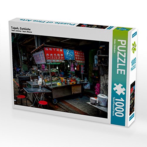 CALVENDO Puzzle Taipeh, Garküche 1000 Teile Puzzle quer | 1000 Teile Lege-Größe 64 x 48 cm Foto-Puzzle für glückliche Stunden CALVENDO Puzzle Taipeh, Garküche 1000 Teile Puzzle quer | 1000 Teile Lege-Größe 64 x 48 cm Foto-Puzzle für glückliche Stunden von CALVENDO