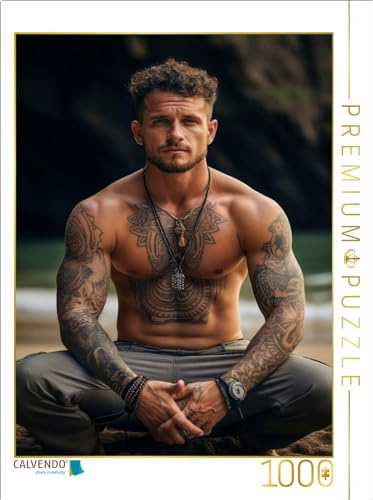 CALVENDO Puzzle Tattoos | 1000 Teile Lege-Größe 64 x 48 cm Foto-Puzzle für glückliche Stunden von CALVENDO