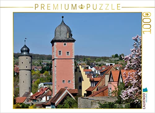 CALVENDO Puzzle Taubenturm und Klingentorturm 1000 Teile Puzzle quer | 1000 Teile Lege-Größe 64 x 48 cm Foto-Puzzle für glückliche Stunden von CALVENDO