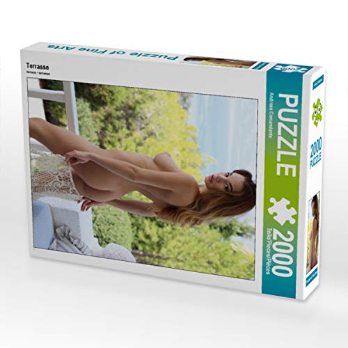CALVENDO Puzzle Terrasse 2000 Teile | Lege-Größe 67 x 90 cm Foto-Puzzle für Glückliche Stunden von CALVENDO