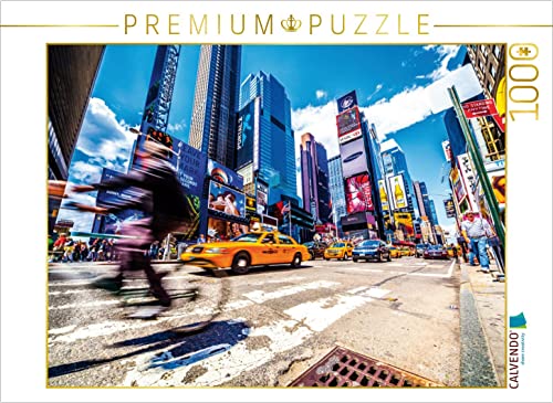 CALVENDO Puzzle Times Square 1000 Teile Lege-Größe 64 x 48 cm Foto-Puzzle Bild von Tobias Seifinger von CALVENDO
