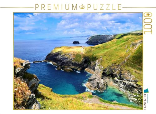 CALVENDO Puzzle Tintagel - Cornwall | Lege-Größe cm Foto-Puzzle für glückliche Stunden von CALVENDO