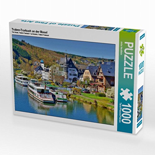 CALVENDO Puzzle Traben-Trarbach an der Mosel 1000 Teile Lege-Größe 64 x 48 cm Foto-Puzzle Bild von Jutta Heußlein von CALVENDO