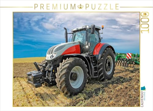 CALVENDO Puzzle Traktoren - Giganten in der Landwirtschaft - 1000 Teile Foto-Puzzle für glückliche Stunden von CALVENDO