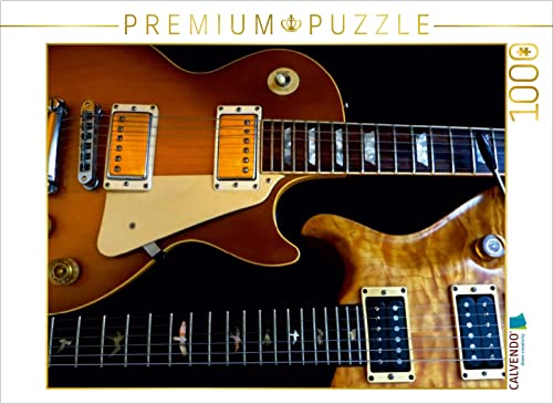 CALVENDO Puzzle Traumhafte Gitarren 1000 Teile Puzzle quer | 1000 Teile Lege-Größe 64 x 48 cm Foto-Puzzle für glückliche Stunden von CALVENDO