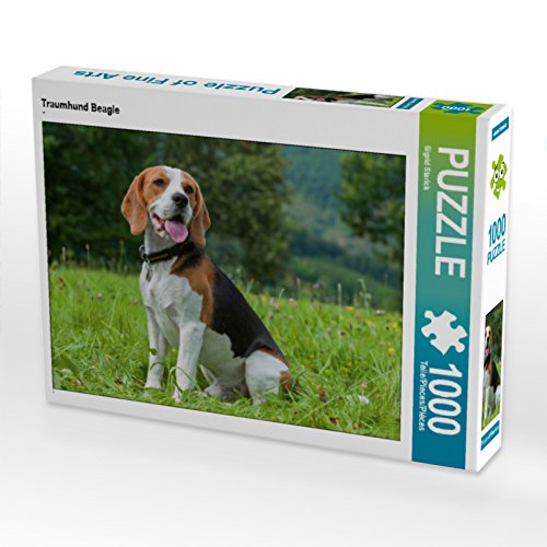 CALVENDO Puzzle Traumhund Beagle 1000 Teile Lege-Größe 64 x 48 cm Foto-Puzzle Bild von Sista-Tierfoto von CALVENDO