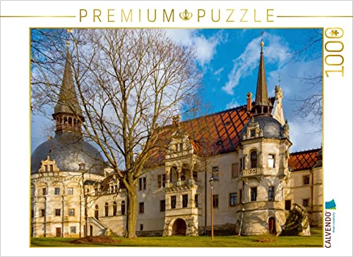 CALVENDO Puzzle Traumschloss Schönfeld 1000 Teile Puzzle quer | 1000 Teile Lege-Größe 64 x 48 cm Foto-Puzzle für glückliche Stunden von CALVENDO
