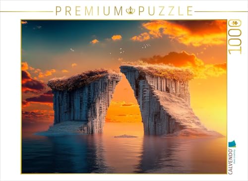 CALVENDO Puzzle Treffen der Klippen - Surreale Landschaft | 1000 Teile Lege-Größe 64 x 48 cm Foto-Puzzle für glückliche Stunden CALVENDO Puzzle Treffen der Klippen - Surreale Landschaft | 1000 Teile Lege-Größe 64 x 48 cm Foto-Puzzle für glückliche Stunden von CALVENDO