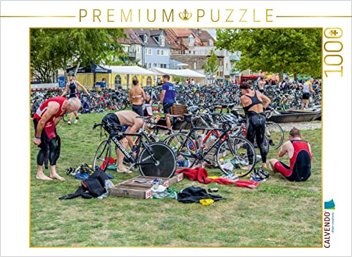 CALVENDO Puzzle Triathlon Wechselzone 1000 Teile Puzzle quer | 1000 Teile Lege-Größe 64 x 48 cm Foto-Puzzle für glückliche Stunden CALVENDO Puzzle Triathlon Wechselzone 1000 Teile Puzzle quer | 1000 Teile Lege-Größe 64 x 48 cm Foto-Puzzle für glückliche Stunden von CALVENDO