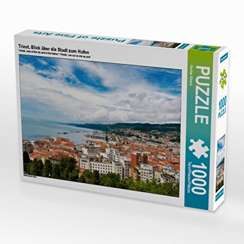 CALVENDO Puzzle Triest, Blick über die Stadt zum Hafen 1000 Teile Lege-Größe 64 x 48 cm Foto-Puzzle Bild von Gunter Kirsch CALVENDO Puzzle Triest, Blick über die Stadt zum Hafen 1000 Teile Lege-Größe 64 x 48 cm Foto-Puzzle Bild von Gunter Kirsch von CALVENDO