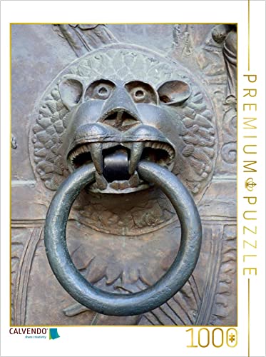 CALVENDO Puzzle Türklopfer in Worms 1000 Teile Puzzle hoch | 1000 Teile Lege-Größe 48 x 64 cm Foto-Puzzle für glückliche Stunden von CALVENDO