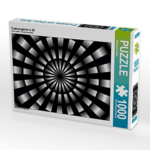 CALVENDO Puzzle Turbinengleich in 3D 1000 Teile Puzzle quer | 1000 Teile Lege-Größe 64 x 48 cm Foto-Puzzle für glückliche Stunden CALVENDO Puzzle Turbinengleich in 3D 1000 Teile Puzzle quer | 1000 Teile Lege-Größe 64 x 48 cm Foto-Puzzle für glückliche Stunden von CALVENDO