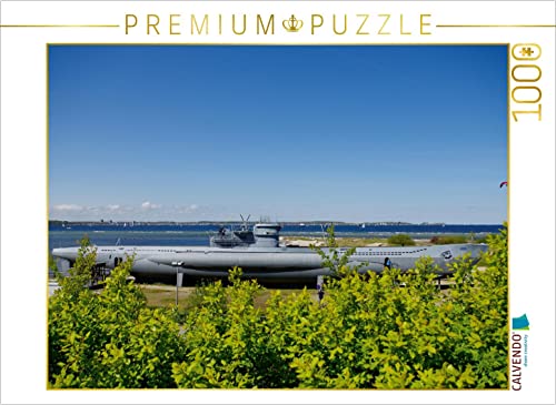 CALVENDO Puzzle U-Boot von Laboe 1000 Teile Puzzle quer | Lege-Größe cm Foto-Puzzle für glückliche Stunden von CALVENDO