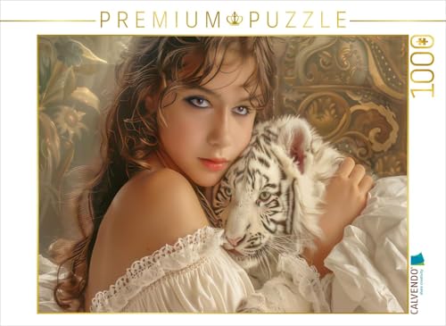 CALVENDO Puzzle Un Amour enfantin Pour Les animaux | 1000 Teile Lege-Größe 64 x 48 cm Foto-Puzzle für glückliche Stunden von CALVENDO
