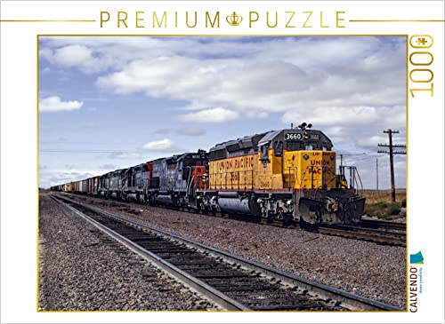 CALVENDO Puzzle Union Pacific, Cheyenne, Wyoming, 1981 1000 Teile Puzzle quer | 1000 Teile Lege-Größe 64 x 48 cm Foto-Puzzle für glückliche Stunden CALVENDO Puzzle Union Pacific, Cheyenne, Wyoming, 1981 1000 Teile Puzzle quer | 1000 Teile Lege-Größe 64 x 48 cm Foto-Puzzle für glückliche Stunden von CALVENDO