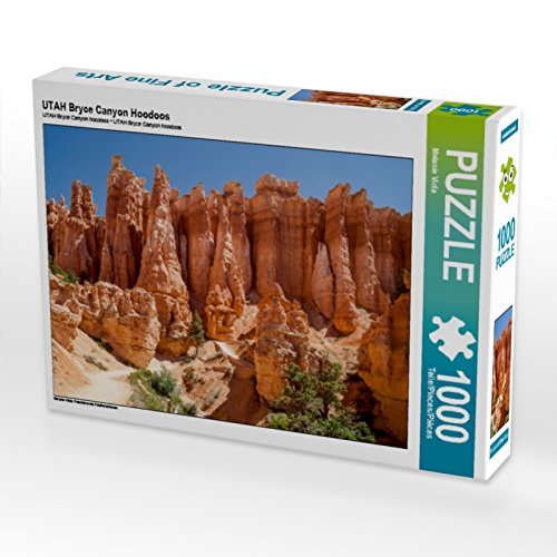 CALVENDO Puzzle Utah Bryce Canyon Hoodoos 1000 Teile Puzzle quer | 1000 Teile Lege-Größe 64 x 48 cm Foto-Puzzle für glückliche Stunden von CALVENDO