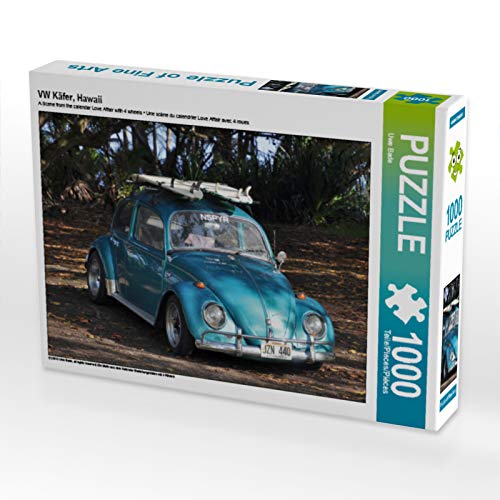 CALVENDO Puzzle VW Käfer, Hawaii 1000 Teile Lege-Größe 64 x 48 cm Foto-Puzzle Bild von uwela von CALVENDO
