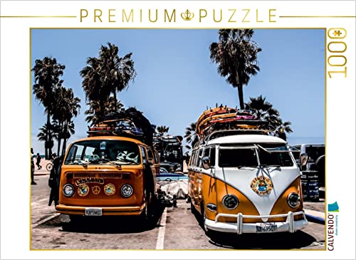 CALVENDO Puzzle EIN Motiv aus dem Kalender Venice Beach 2017 bunt - verrückt - einzigartig 1000 Teile Puzzle quer | Lege-Größe cm Foto-Puzzle für glückliche Stunden von CALVENDO