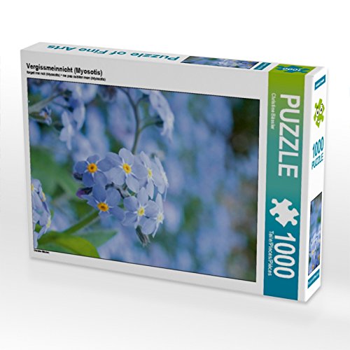 CALVENDO Puzzle Vergissmeinnicht (Myosotis) 1000 Teile Puzzle hoch | 1000 Teile Lege-Größe 48 x 64 cm Foto-Puzzle für glückliche Stunden von CALVENDO
