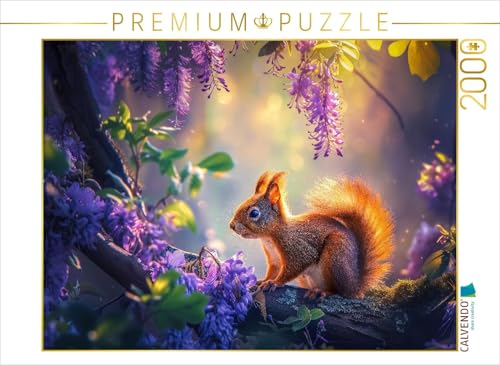 CALVENDO Puzzle Verspielte Momente im verwunschenen Baum | Lege-Größe cm Foto-Puzzle für glückliche Stunden von CALVENDO