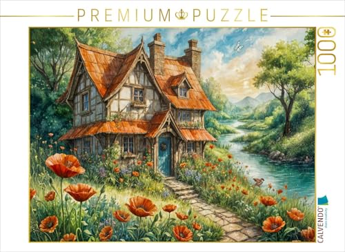 CALVENDO Puzzle Verträumtes Feenhaus am See mit Mohnblumen | 1000 Teile Lege-Größe 64 x 48 cm Foto-Puzzle für glückliche Stunden CALVENDO Puzzle Verträumtes Feenhaus am See mit Mohnblumen | 1000 Teile Lege-Größe 64 x 48 cm Foto-Puzzle für glückliche Stunden von CALVENDO