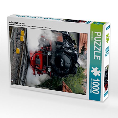 CALVENDO Puzzle Volldampf voraus! 1000 Teile Puzzle hoch | 1000 Teile Lege-Größe 48 x 64 cm Foto-Puzzle für glückliche Stunden CALVENDO Puzzle Volldampf voraus! 1000 Teile Puzzle hoch | 1000 Teile Lege-Größe 48 x 64 cm Foto-Puzzle für glückliche Stunden von CALVENDO