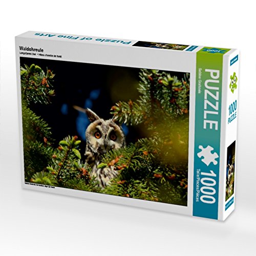 CALVENDO Puzzle Waldohreule 1000 Teile Puzzle quer | Lege-Größe cm Foto-Puzzle für glückliche Stunden CALVENDO Puzzle Waldohreule 1000 Teile Puzzle quer | Lege-Größe cm Foto-Puzzle für glückliche Stunden von CALVENDO