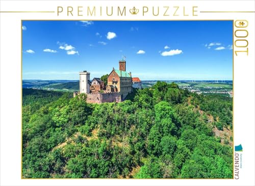 CALVENDO Puzzle Wartburg bei Eisenach | Lege-Größe cm Foto-Puzzle für glückliche Stunden von CALVENDO