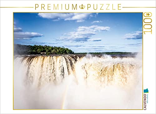 CALVENDO Puzzle Wasserfälle von Iguazú 1000 Teile Puzzle quer | 1000 Teile Lege-Größe 64 x 48 cm Foto-Puzzle für glückliche Stunden von CALVENDO