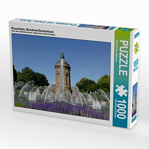 CALVENDO Puzzle Wasserturm, Mannheim/Deutschland 1000 Teile Puzzle quer | 1000 Teile Lege-Größe 64 x 48 cm Foto-Puzzle für glückliche Stunden CALVENDO Puzzle Wasserturm, Mannheim/Deutschland 1000 Teile Puzzle quer | 1000 Teile Lege-Größe 64 x 48 cm Foto-Puzzle für glückliche Stunden von CALVENDO