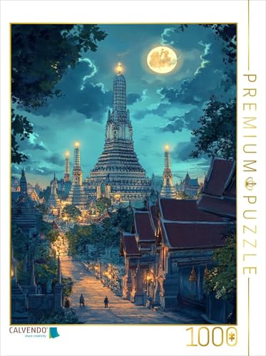 CALVENDO Puzzle Wat Arun Bangkok Thailand | Lege-Größe cm Foto-Puzzle für glückliche Stunden von CALVENDO