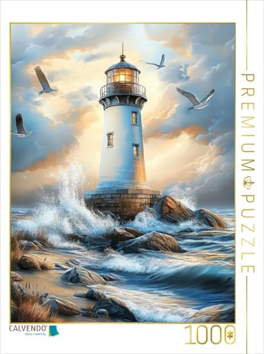 CALVENDO Puzzle Wegweiser der See – EIN Licht für Seefahrer | 1000 Teile Lege-Größe 48 x 64 cm Foto-Puzzle für glückliche Stunden von CALVENDO