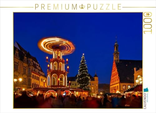 CALVENDO Puzzle Weihnachtsmarkt Zwickau | Lege-Größe cm Foto-Puzzle für glückliche Stunden von CALVENDO