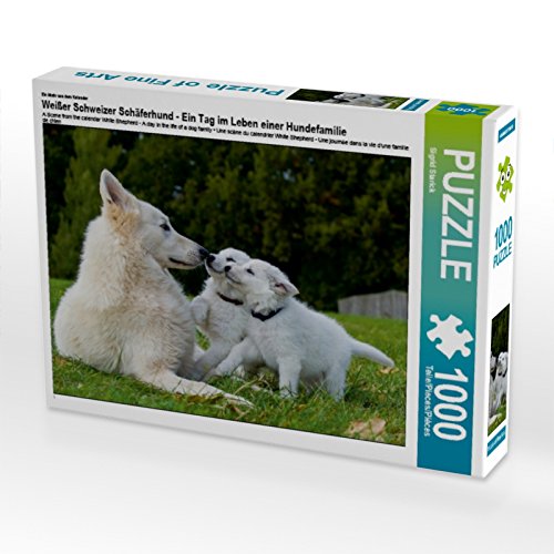 CALVENDO Puzzle Weißer Schweizer Schäferhund - EIN Tag im Leben Einer Hundefamilie 1000 Teile Lege-Größe 64 x 48 cm Foto-Puzzle Bild von Sista-Tierfoto CALVENDO Puzzle Weißer Schweizer Schäferhund - EIN Tag im Leben Einer Hundefamilie 1000 Teile Lege-Größe 64 x 48 cm Foto-Puzzle Bild von Sista-Tierfoto von CALVENDO