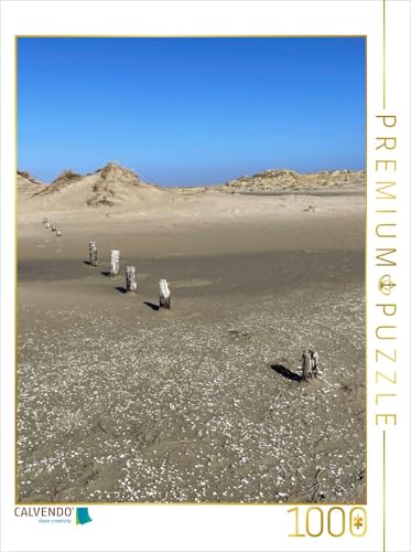 CALVENDO Puzzle Weite Dünenlandschaft in Nordfriesland | 1000 Teile Lege-Größe 48 x 64 cm Foto-Puzzle für glückliche Stunden von CALVENDO