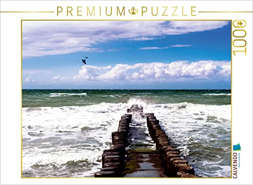 CALVENDO Puzzle Wellenbrecher am Ostseestrand 1000 Teile Puzzle quer | 1000 Teile Lege-Größe 64 x 48 cm Foto-Puzzle für glückliche Stunden CALVENDO Puzzle Wellenbrecher am Ostseestrand 1000 Teile Puzzle quer | 1000 Teile Lege-Größe 64 x 48 cm Foto-Puzzle für glückliche Stunden von CALVENDO