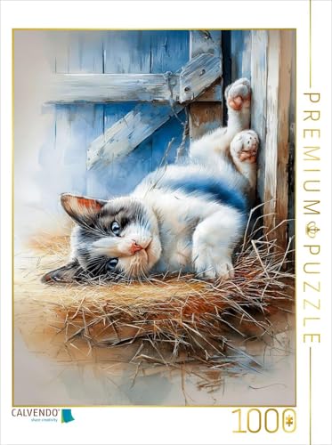 CALVENDO Puzzle Wenn die Katze ruht ... | 1000 Teile Lege-Größe 48 x 64 cm Foto-Puzzle für glückliche Stunden CALVENDO Puzzle Wenn die Katze ruht ... | 1000 Teile Lege-Größe 48 x 64 cm Foto-Puzzle für glückliche Stunden von CALVENDO