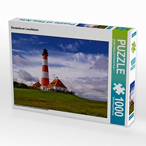 CALVENDO Puzzle Westerhever Leuchtturm 1000 Teile Puzzle quer | 1000 Teile Lege-Größe 64 x 48 cm Foto-Puzzle für glückliche Stunden CALVENDO Puzzle Westerhever Leuchtturm 1000 Teile Puzzle quer | 1000 Teile Lege-Größe 64 x 48 cm Foto-Puzzle für glückliche Stunden von CALVENDO