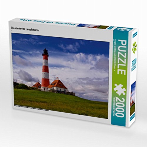 CALVENDO Puzzle Westerhever Leuchtturm 2000 Teile Lege-Größe 90 x 67 cm Foto-Puzzle Bild von Angela Dölling, AD Design Photo + PhotoArt CALVENDO Puzzle Westerhever Leuchtturm 2000 Teile Lege-Größe 90 x 67 cm Foto-Puzzle Bild von Angela Dölling, AD Design Photo + PhotoArt von CALVENDO