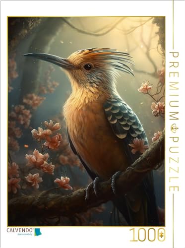 CALVENDO Puzzle Wiedehopf | 1000 Teile Lege-Größe 64 x 48 cm Foto-Puzzle für glückliche Stunden von CALVENDO